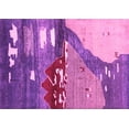 thumbnail image 1 of Ahgly Company Indoor Rectangle Abstract Pink Contemporary Area Rugs, 8' x 12', 1 of 4