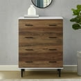 thumbnail image 4 of Savanna 30" Contemporain 4 Tiroirs Chambre Coffre en Chêne Rustique, 4 of 6