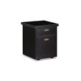 thumbnail image 1 of Martin Furniture Tribeca Loft 2 Drawer Mobile Wood File Storage Cabinet in Black, 1 of 1