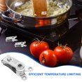 thumbnail image 3 of unbranded 2Ud Termostato Ajustable Para Cocina Control De Temperatura En Electrodomésticos Plateado, 3 of 7