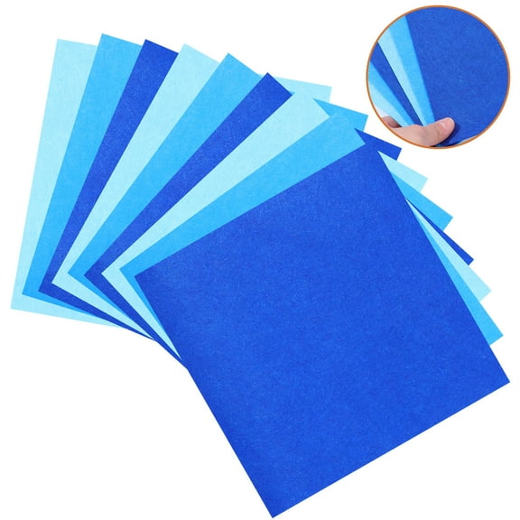 GAXIRE Diy Craft Felt Cloths Felt Navy Blue Sewing for Parent-Child Activities 9Pcs