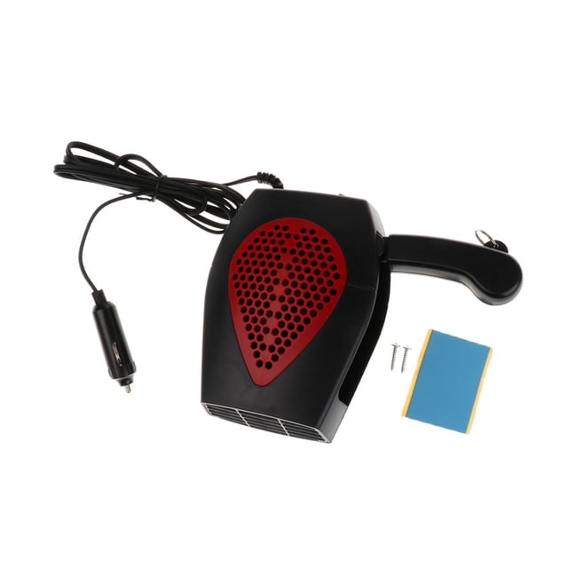 2 en 1 24V Coche Camión Calentador Ventilador frío caliente Desempañador de ventana Desempañador Soledad Descongelador desempañador de la ventanilla del coche