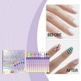 thumbnail image 5 of 12 Color Nail Art Pens, 0.5 MM Nail Polish Pens Set Drawing Painting Point Liner Acrylic Painted Pen Kit, Waterproof and Quick-drying Nail for DIY Nail Design, Home & Salon Manicure Tools, 5 of 9