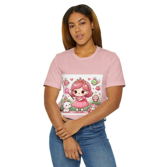 Little Girl Fantasy Land Jersey Tee
