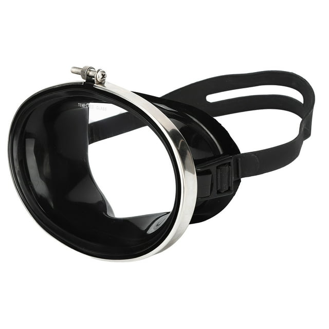 Snorkel Face Cover, Antifog Adjustable Comfortable Fit Diving Goggles for Beach
