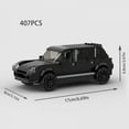thumbnail image 2 of MOC SUV Racing Sport Utility Vehicle City Car Speed Champion Racer Building Blocks Brick Creative Garage Toys Thanksgiving Gift, 2 of 7