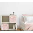 thumbnail image 2 of Pink Floral Rose Fabric Storage Bin (Set of 2) by Sweet Jojo Designs, 2 of 2