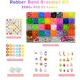 thumbnail image 4 of 2500+ Rubber Band Bracelet Kit, Meafeng 32 Colors Loom Bracelet Kit, Friendship Bracelet Making Kit for Girls 8-12, Craft Gift for Girls Creativity, 4 of 7