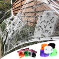 thumbnail image 2 of Telaraña Artificial para decoración de Halloween, telaraña de algodón, accesorios de fiesta, Casa Encantada, telaraña, accesorios para el hogar, 2 of 4