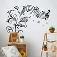 thumbnail image 4 of Growing Music Tree Music Notes Wall Sticker Creative Music Notes Notation Vinyl Wall Stickers for Classroom Kids Music Studio Dance Room Bedroom Art Decor Wall Sticker Vinyl Transfer, 4 of 9