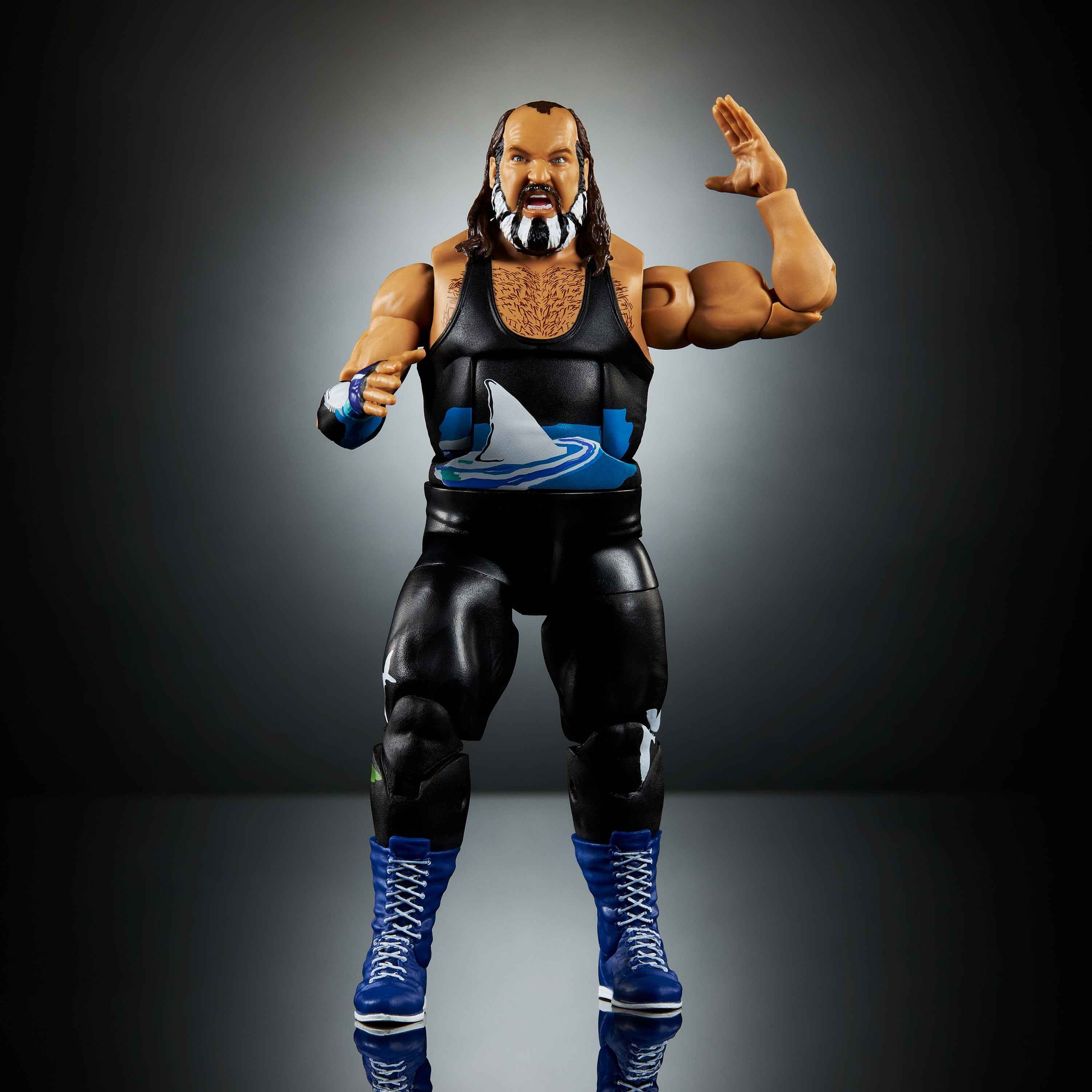 WWE Figurine articulée Élite Shark Monday Night War-15cm - Exclusivité Walmart