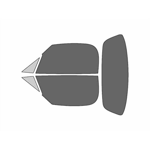 Rvinyl Window Tint Kit Compatible with Mazda Miata 2006-2015 (Coupe) - Complete Precut Kit - 35%