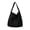 Black, variant on AUDeals Women Large Suede Tote Bag, Big Capacity Slouchy Shoulder Bag, Suede Purse Satchel Work Handbag, Winter Crescent Bag for Travel Daily Use