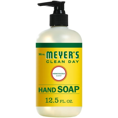 (3 Pack) Mrs. Meyer's Clean Day Liquid Hand Soap, Honeysuckle, 12.5
