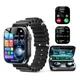 thumbnail image 1 of Smartwatch Hailiases Hailiases t800 ultra display de 1.99" con correa de gel de silice - color negro, 1 of 8