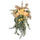 thumbnail image 4 of Guirnalda de flores artificiales para uso interior y exterior, decorativa con forma de lágrima. Naranja, 4 of 9