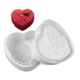 thumbnail image 4 of RKSTN Kitchen Gadgets Romantic Valentine's Day Hand In Hand Silicone Heart Cake Baking Molds Kitchen Utensils, 4 of 9