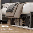 thumbnail image 5 of Satifur Full Bed Frame with 2 Drawers & 2 USB Ports and Outlets, No Box Spring Needed, 5 of 9
