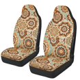 thumbnail image 6 of Chririnla Retro Floral Front Seat Protector Cover for Auto, Easy to Install Automotive Seat Covers Waterproof Polyester Car Seat Cover, 6 of 9