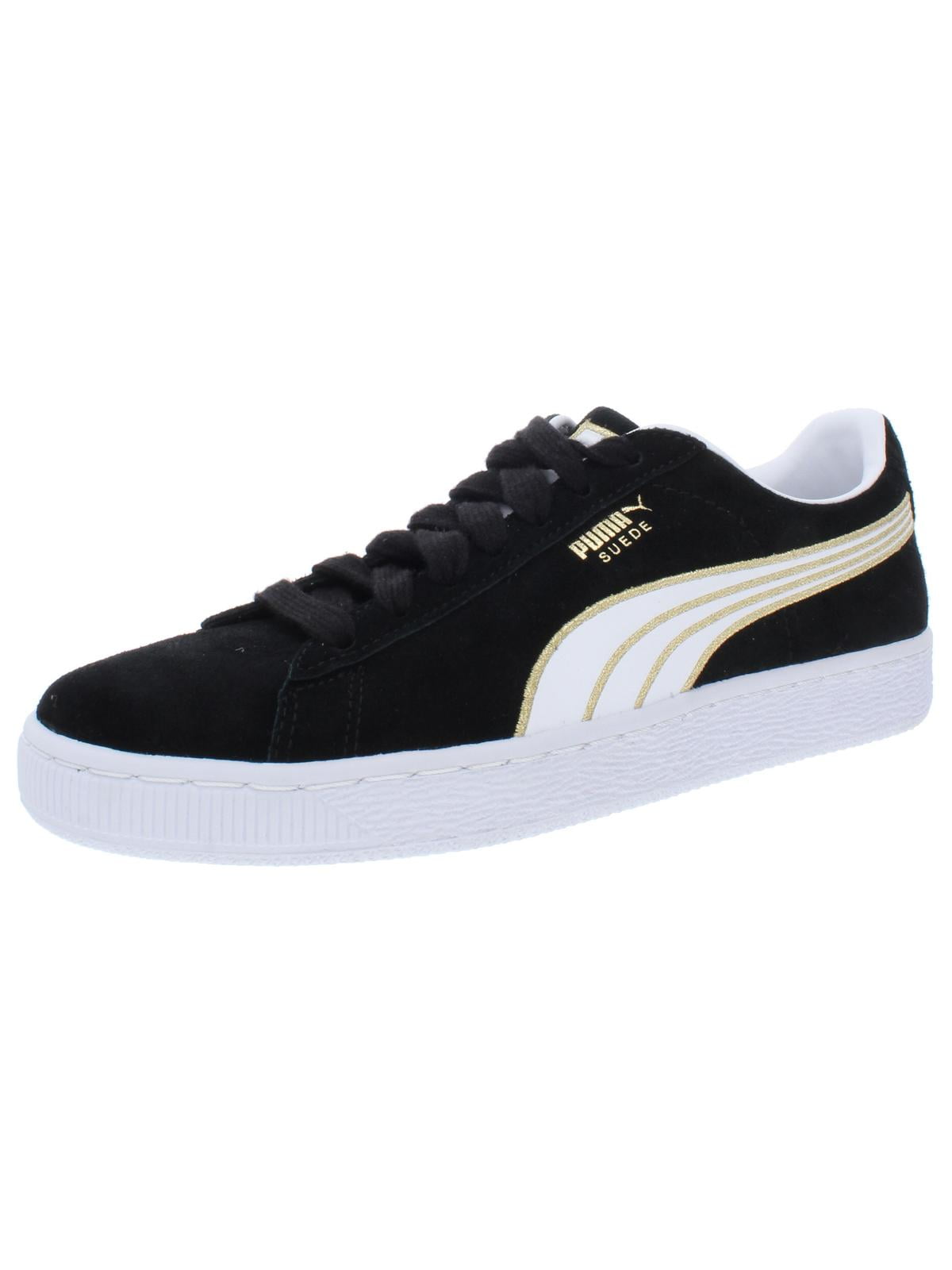 puma black trainers ladies