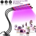 thumbnail image 2 of LED Clip de sincronización Luces de cultivo Cuello de cisne ajustable Lámpara de crecimiento de plantas de jardinería de invernadero interior 3 Cabezales 45W Advancent LED1670-00B, 2 of 6