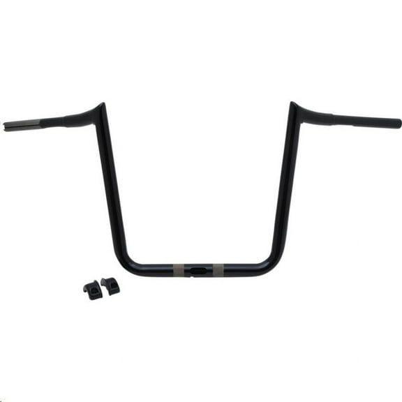 LA Choppers LA-7353-16B 1-1/4in. Hefty Prime Ape Handlebars - 16in. Rise - Gloss Black