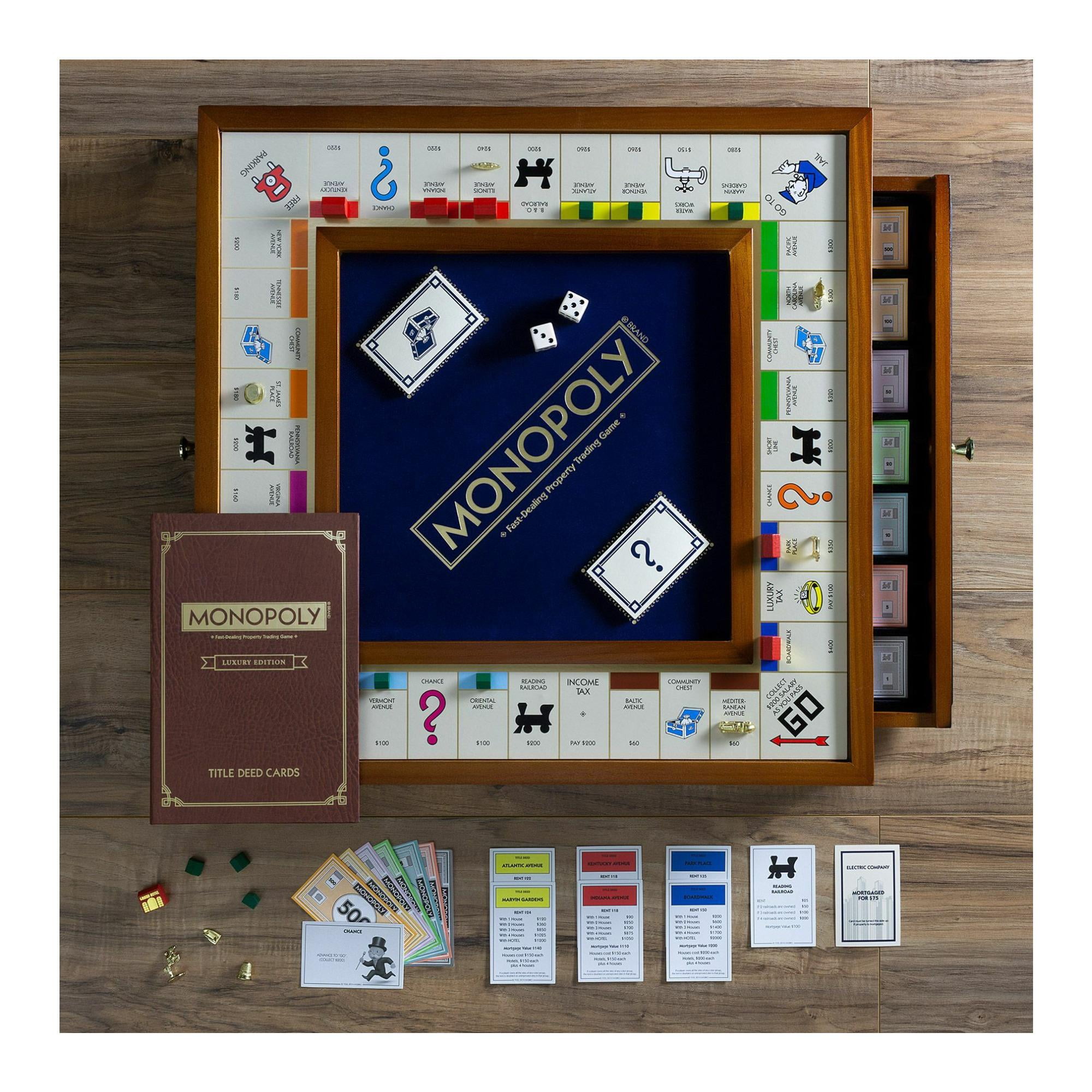 WS Game Company Monopoly Trophy Luxury Edition Board Game - Walmart.com