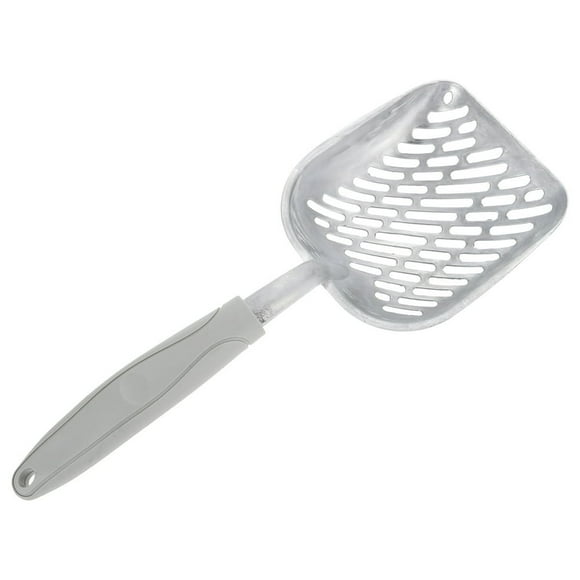 EIGTHTAIL Cat Litter Shovel Pet Supplies Clumping Feeder Pine Pellet Grey