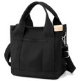 thumbnail image 1 of Bolso de hombro Halemet pequeño de lona para mujer, 1 of 7