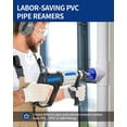 thumbnail image 2 of Escariador de tubos de PVC DAYDOOR, protector de accesorios de PVC de 1-1/2 pulgadas, 2 of 7
