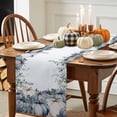 thumbnail image 3 of Autumn Harvest Table Runner, Autumn Thanksgiving Kitchen Dining Table Decoration for Home Party Decor 13x36 Inches, 3 of 9