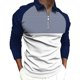 thumbnail image 1 of Camisa de cuello de hombre Impreso Casual Manga larga Turndown Collar Blusa Camisas Pompotops oipoqjl50126, 1 of 5