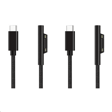 2X Nylon Braided Connect to USB-C Charging Cable PD 15V 7/6/5/4/3,Laptop 3/2/1, Go