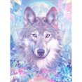 thumbnail image 1 of Pintura de diamante 5D DIY Kit de lobo de taladro redondo completo Arte Decoración del hogar (DG568) Hugtrwg Para estrenar, 1 of 9
