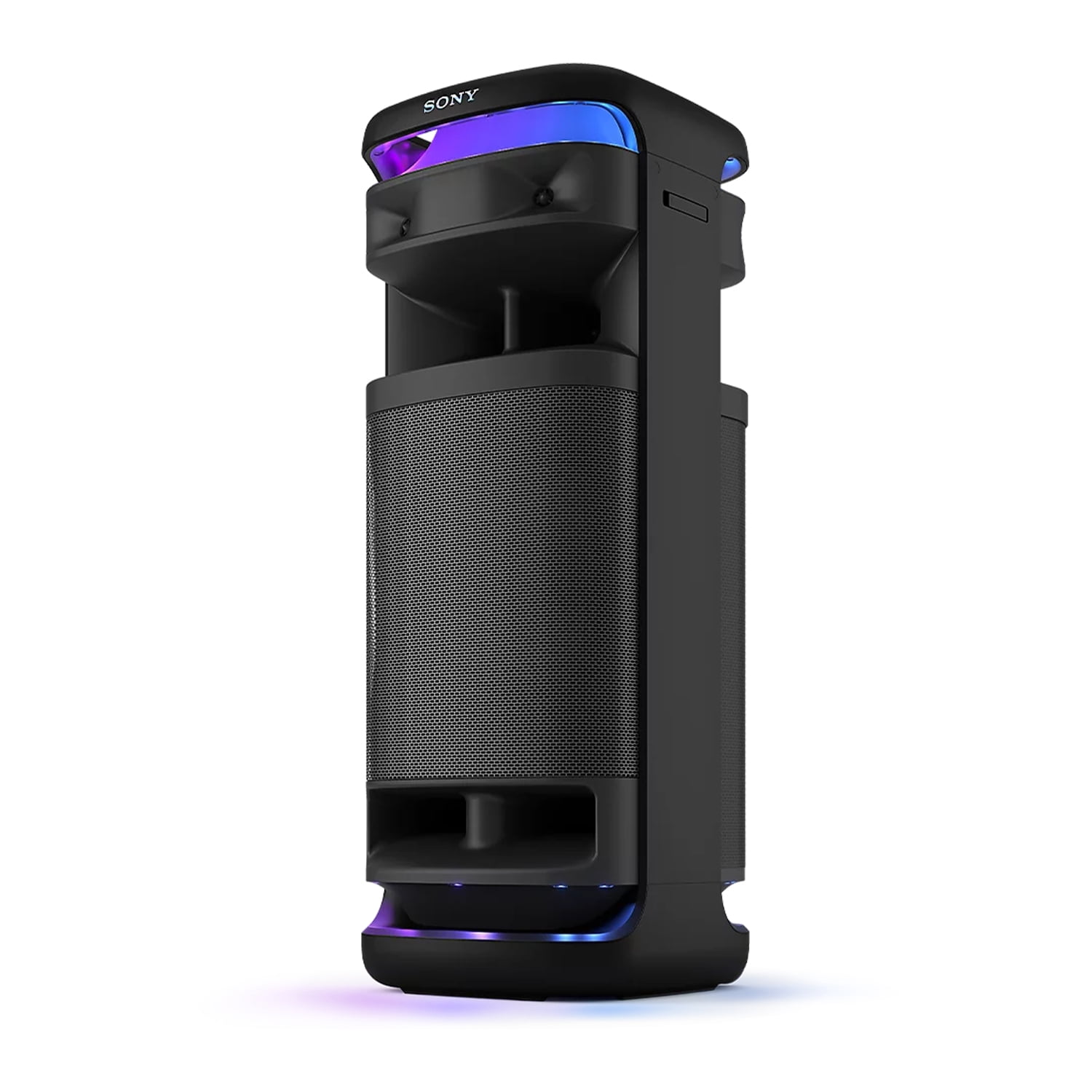 Sony ULT TOWER 10 Party Speaker (Black) Bundle with Wired Unidirectional Dynamic Microphone with 10 Feet Cable (Black)