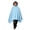 Light Blue, variant on Velvet Hooded Cape Cloak for Kids Boys Girls Soft Fleece Dress-Up Poncho with Hood Warm Festival Party Outfit Halloween Dress-Up Accessory for Parties