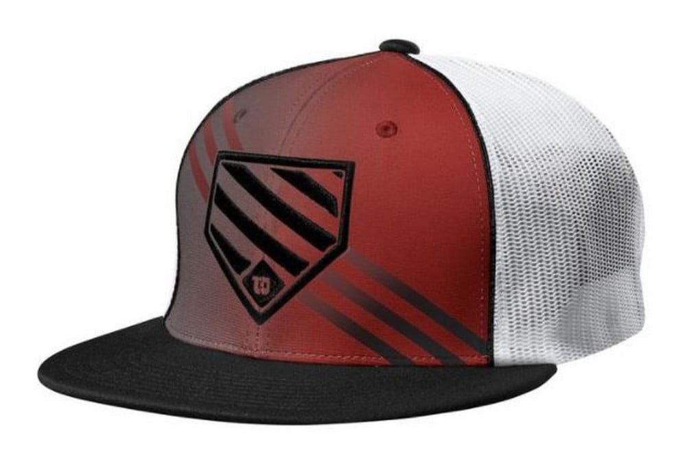 Wilson W Home Plate Hat Baseball Cap 