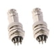 thumbnail image 1 of GX16- Conectores eléctricos Enchufe de aviación y conector de aire 16 mm, paquete de 2 piezas, 1 of 8