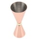 thumbnail image 1 of Jigger de acero inoxidable, cono Jigger Flexible elegante de 30mm a 60mm para cóctel, Bartending, chapado en cobre, 1 of 10