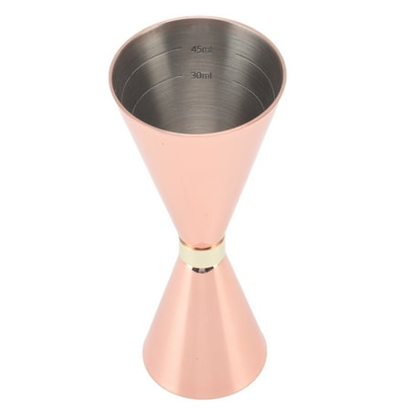 

Bartending Jigger Cup Stainless Steel Simple Operation Jigger For Bar Copper Plating