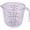 1 ½ cup 300ml transparency, variant on Plastic Measuring Cup Clear Graduated Measuring Cups Plastic Mug with Spout and Handles Ounce and Ml Cup Marking for Recipe Ingredient, Flour, Water, Liquid (3/4 cup 150ml brown transparency)