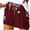 Wine, variant on ZVNAΖH Womens Shorts with Pockets and Drawstring Waistband Loose Fit Casual Shorts for Women 2024