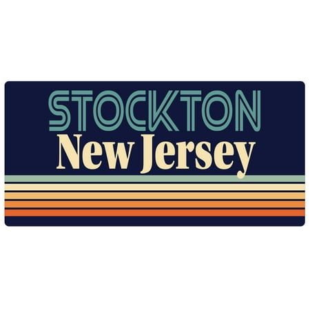 

Stockton New Jersey 5 x 2.5-Inch Fridge Magnet Retro Design
