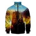 thumbnail image 4 of Chaqueta retro con estampado 3D de navegación oceánica para hombre, abrigo de manga larga de gran tamaño para la calle, ropa con personalidad para niños, chaquetas con cremallera, 4 of 4