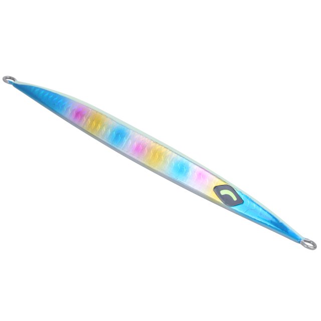 Jigging Placa de hierro Simulación artificial Señuelos de pesca de atún Cebo de hundimiento rápido Aparejos de pesca luminosos para embarcaciones de aguas profundas (coloridos) YUNYI BRAND Deportes