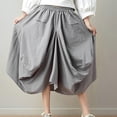 thumbnail image 5 of EDFBUYKRS Female Skirts Long Maxi Skirt Set for Women Women's Skirt Ethnic Style Cute Loose Skirt, 5 of 9