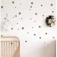 thumbnail image 4 of 162x tatuajes de pared puntos en ORO autoadhesivos I pegatinas doradas círculos para paredes y muebles I pegatinas de pared habitación infantil estrellas del cielo estrellado: oro, 4 of 7