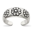 thumbnail image 1 of Sterling Silver Antiqued Toe Ring, 1 of 4