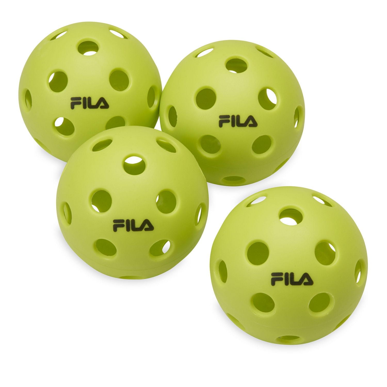Fila Pickleballs d'intérieur 4Pk-CitronV