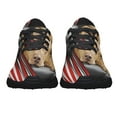 thumbnail image 5 of Vizsla American flag US Shoes Sneakers Black Size 6, 5 of 7
